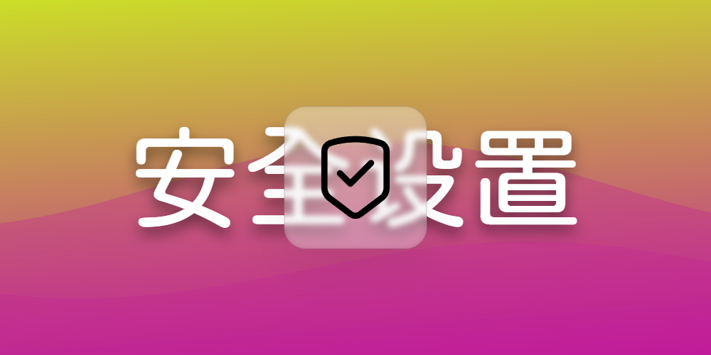 安全设置