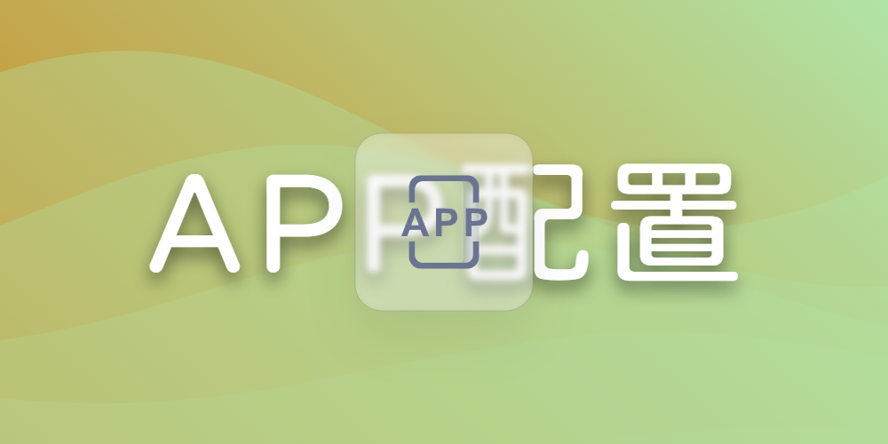 APP配置